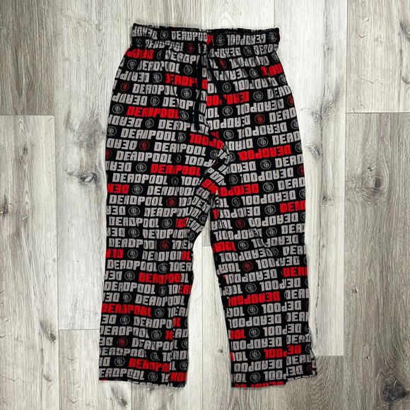 Deadpool Marvel Medium Pyjama Pants - Picture 1 of 5